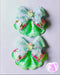 <11002>Jabot-Style Mint Clip