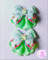 <11002>Jabot-Style Mint Clip