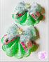 <11002>Jabot-Style Mint Clip