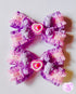 <11010>Sweet Hair Clip (Purple)
