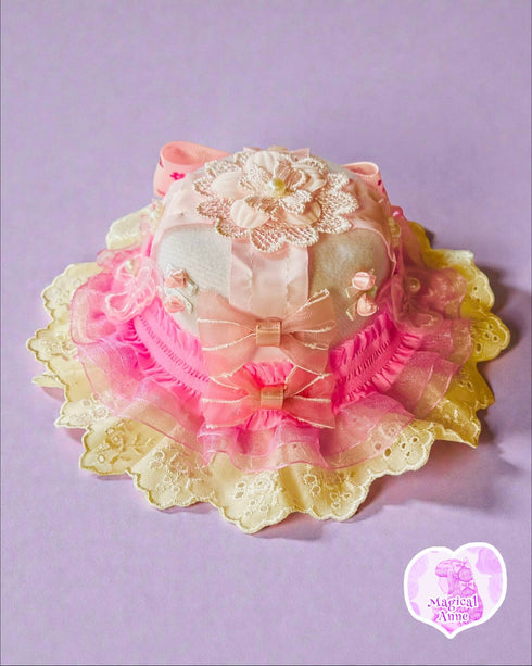 <11022>Fairy Mini Hat (Pink)