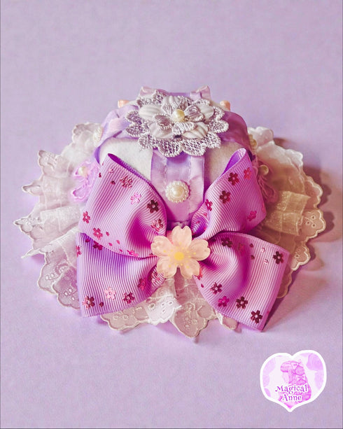 <11023>Fairy Mini Hat (Purple)