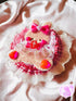 <11024>Lovely Rabbit Rosette (Dark pink)