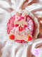 <11025>Lovely Rabbit Rosette (Pale pink)