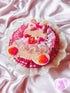 <11025>Lovely Rabbit Rosette (Pale pink)