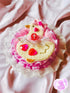 <11026>Lovely Duck Rosette (Pale pink)
