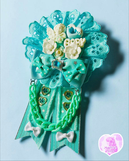<11030>Pastel Rosette (Mint)