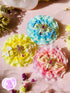 <11031>Pastel Frill Clip (Light blue)
