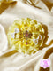 <11032>Pastel Frill Clip (Yellow)