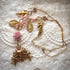 <12015>Rococo Grace necklace - Pink