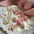 <12019>Parure de Rose necklace - Pink