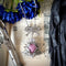 <12031>The Virtuous Rose necklace - Silver Pink