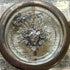 <12037>Crest of Devotion pendant - Silver heart x Clear stone