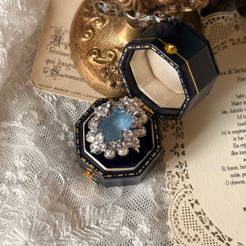<12046>Eugenie Ring - Sky Blue
