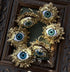 <12051>Eyes staring at the light - Blue