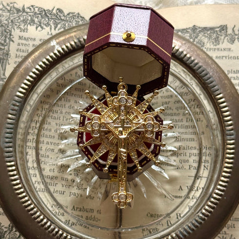 <12055>Monstrance Ring - GD