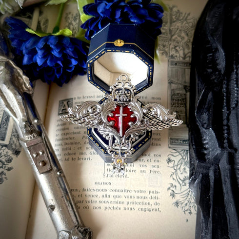 <12056>Vas Incarnations Ring - Red