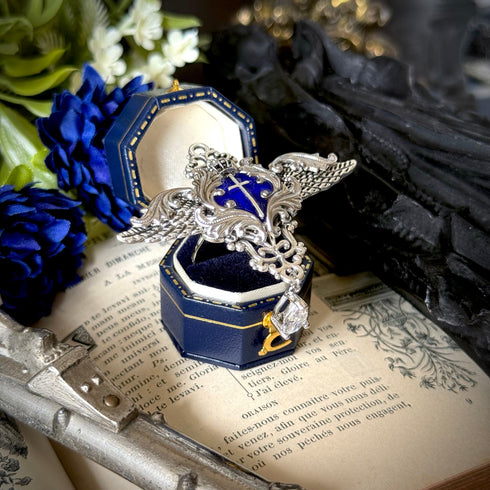 <12058>Vas Incarnations Ring - Blue