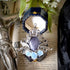 <12059>The Virtuous Rose Ring - Silver Light Blue