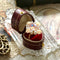 <12070>Rococo Rose Ring - Ivory Crystal