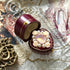 <12070>Rococo Rose Ring - Ivory Crystal