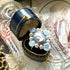 <12072>Rococo Rose Ring - SV cameo