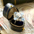<12072>Rococo Rose Ring - SV cameo