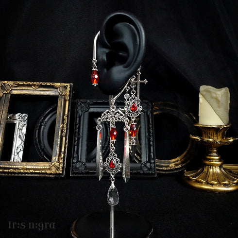 <13051>【Balanx caelorum】イヤーフック(レッド)