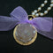 <14014>Magical Ice Rose Necklace black to white