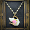<14017>Antique tea pot necklace Medium