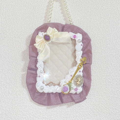 <14028>Classic Photo Decorated Case white