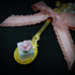 <14032>Rose Sugar Cube Spoon Necklace