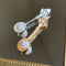 <14084>Cube sugar gold hairpin