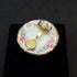 <14090>Rose sugar dish ring rose garden