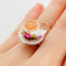 <14094>Rose tea ring rose