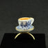 <14097>Rose tea ring blue