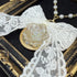 <14099>Ice Rose necklace lace