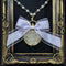<14100>Ice Rose necklace purple