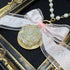 <14101>Ice Rose necklace pink