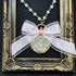 <14101>Ice Rose necklace pink