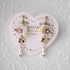 <15017>【Sakura Waltz】Floral Earrings