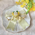 <15020>【Mimosa & White Rose Duet】Hair Clip