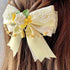 <15020>【Mimosa & White Rose Duet】Hair Clip