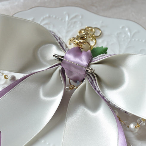 <15027>【Lavender Rose Legato】Bag Charm