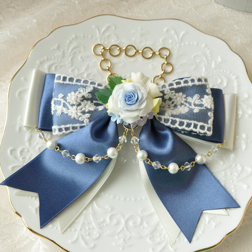 <15028>【Blue Rose Legato】Bag Charm