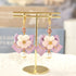 <15030>【Viola Pastoral】Piered Earrings