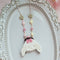 <15033>Choco Bunny Cookie Necklace
