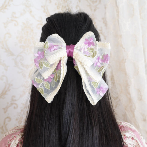 <16030>Violet Slumber Hair Clip