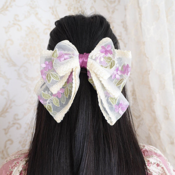 <16030>Violet Slumber Hair Clip