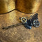 <17031>Butterfly Hairpin Horizontal type(black)